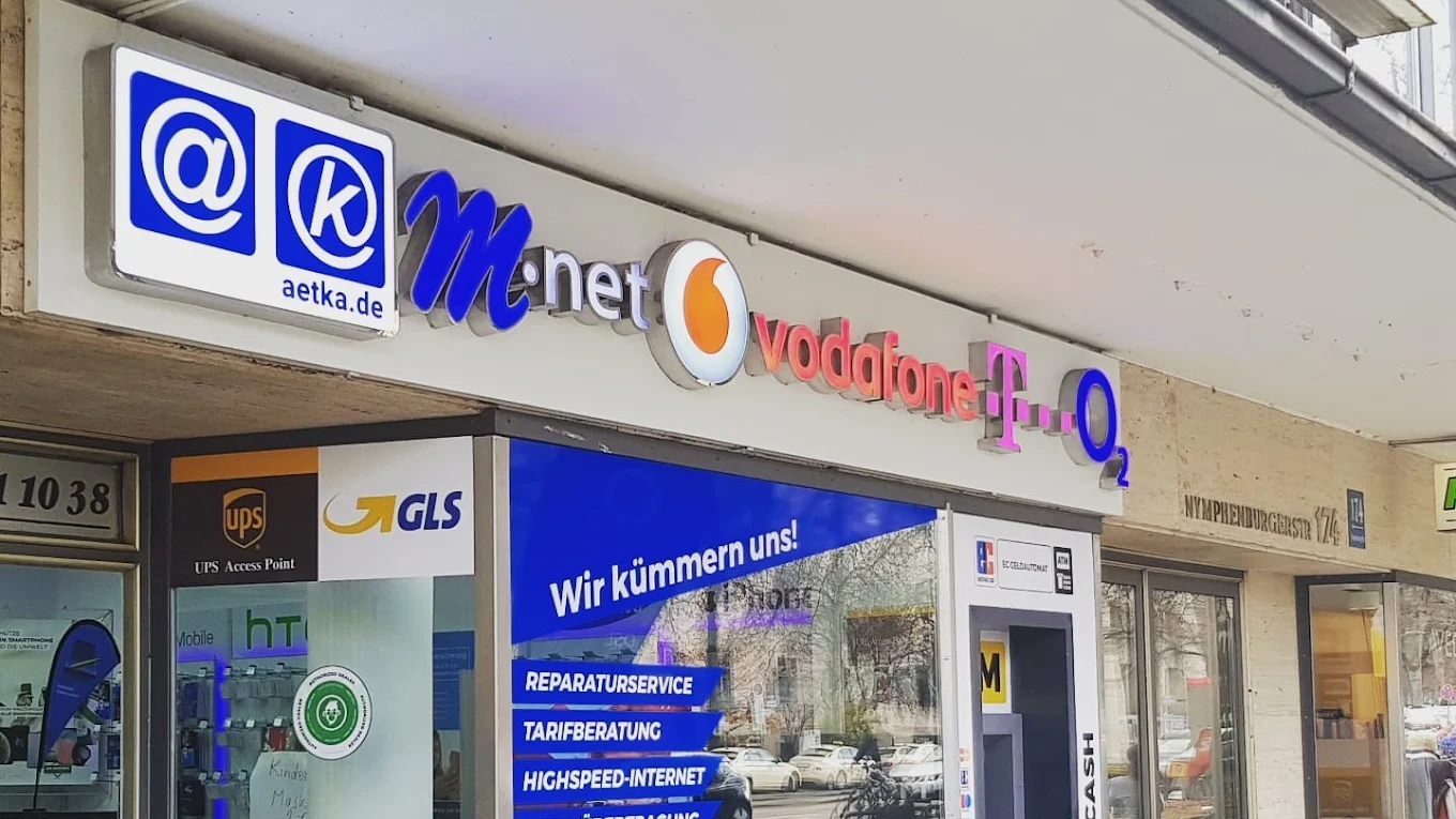 Ladenschild Handy Shop Neuhausen